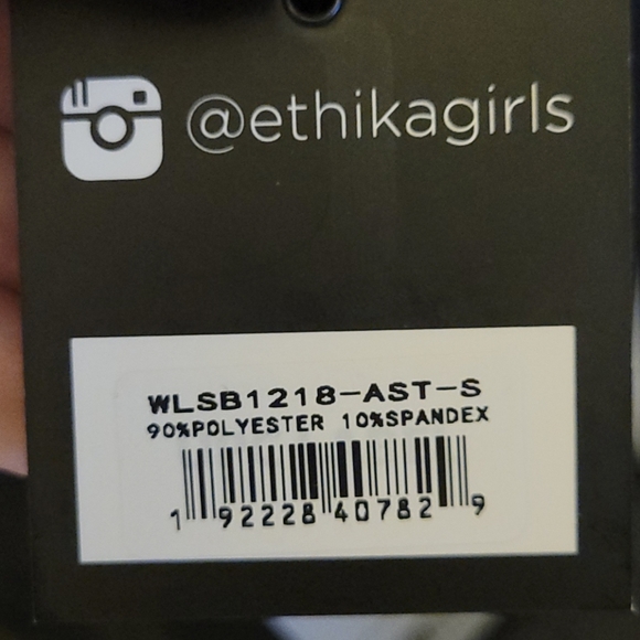 ethika Intimates & Sleepwear Ethika Sports Bra Matching Boy Shorts